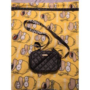 Kuchen & Bag. 1980 City And Life New Fashion Black Quited Bag Purse Shoulder